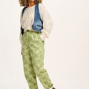 Addison tapered twill trousers